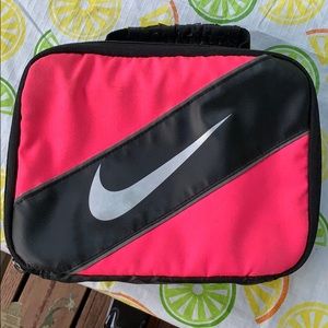 nike hot pink lunch box